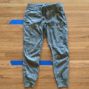 Prana Olive Green Jogger Pants